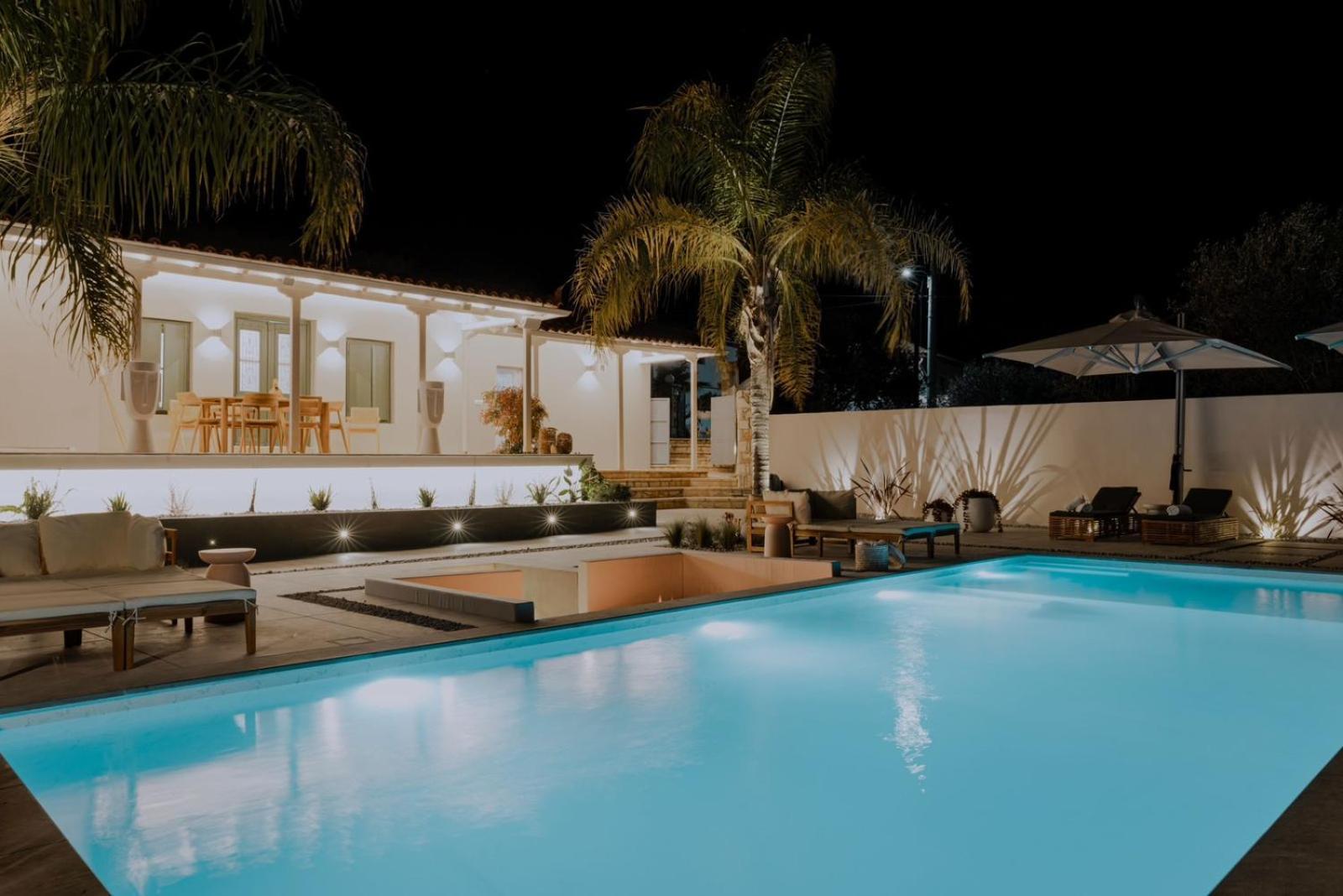 Nafplio Blue Topaz Poolside Villa Buitenkant foto